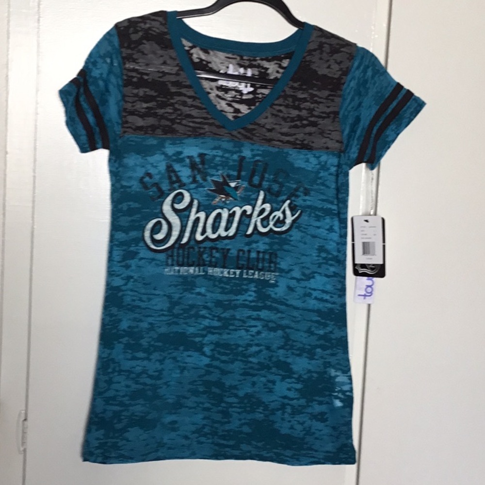 NWT NHL SAN JOSE SHARKS TEE SHIRT